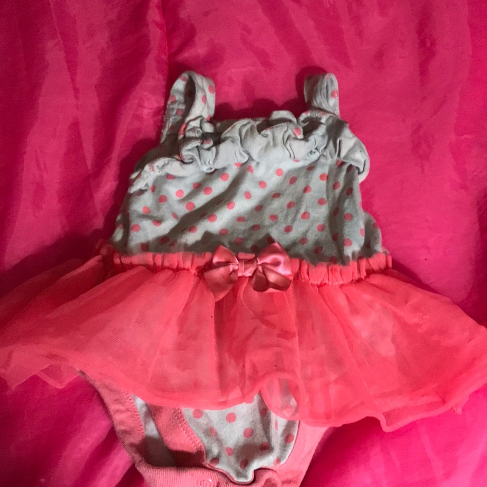 White summer tutu onesie
